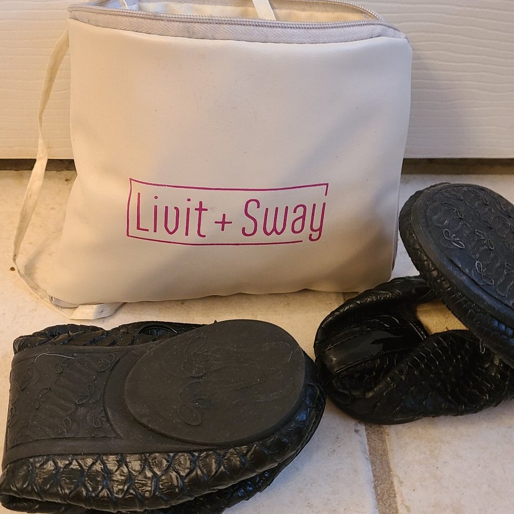 Brand New Livit and Sway Black Ballet Flats 9.5